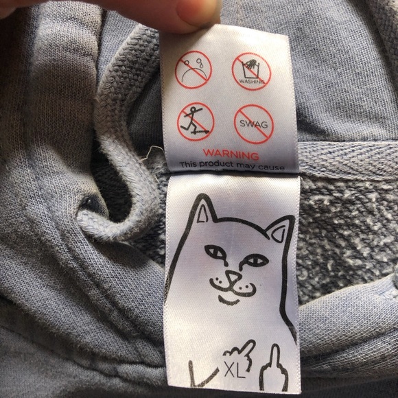 🌵 SOLD 🌵Psychedelic Ripndip hoodie - Picture 4 of 4